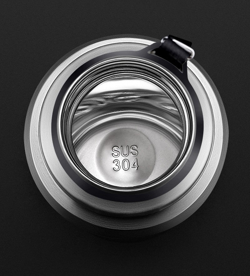 Termo de acero inoxidable de 500/1000/1500ml, termo de vacío de gran capacidad,