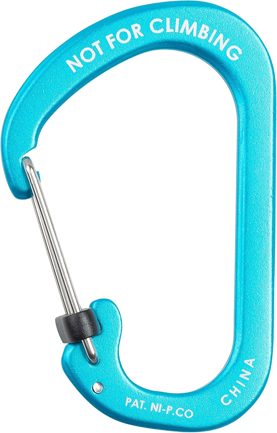 Nite Ize Mosquetón Slidelock® Aluminio Color Azul #4 USA.