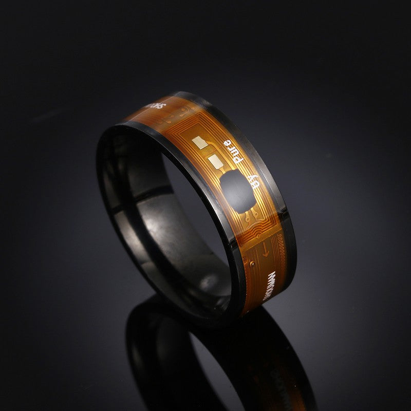 Anillo Inteligente NFC de Moda para Hombre, Anillo Digital para Teléfonos Androi