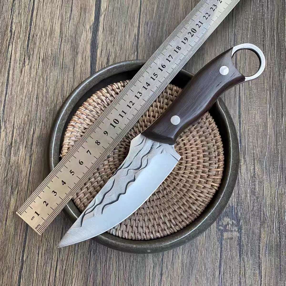 Cuchillo de deshuesado afilado de 8,3 pulgadas, cuchillo de cocina multiusos de