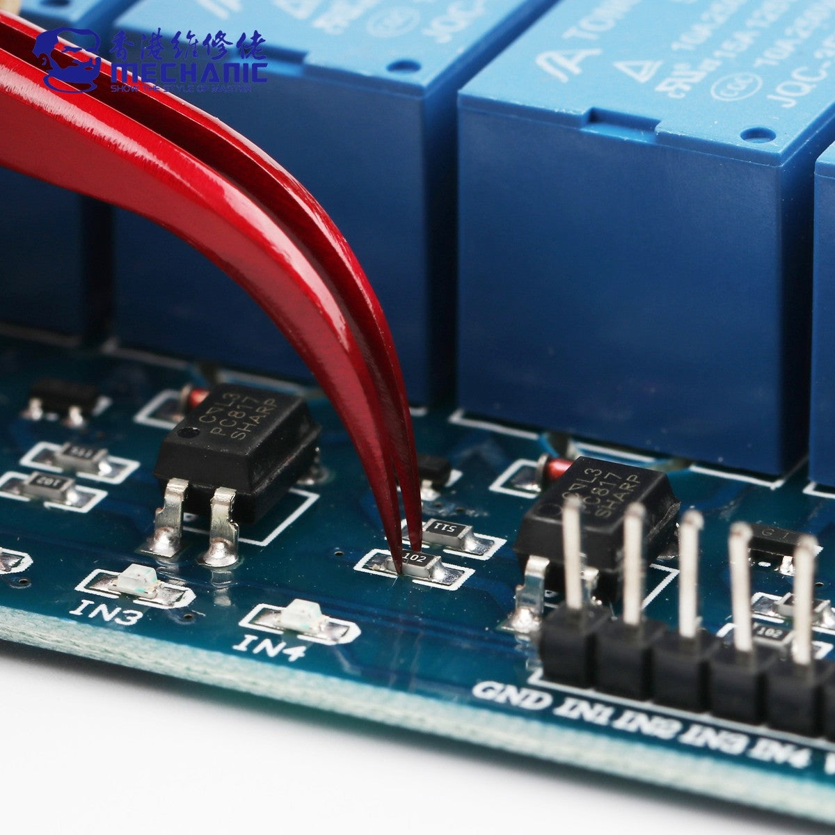 Pinzas mecánicas King Series no magnéticas de acero inoxidable de alta tenacidad
