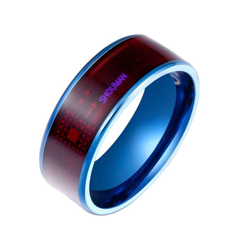 Anillo Inteligente NFC de Moda para Hombre, Anillo Digital para Teléfonos Androi