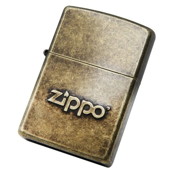 Zippo Bronze Antiguo Logotipo Estampado Relieve 100% U S A