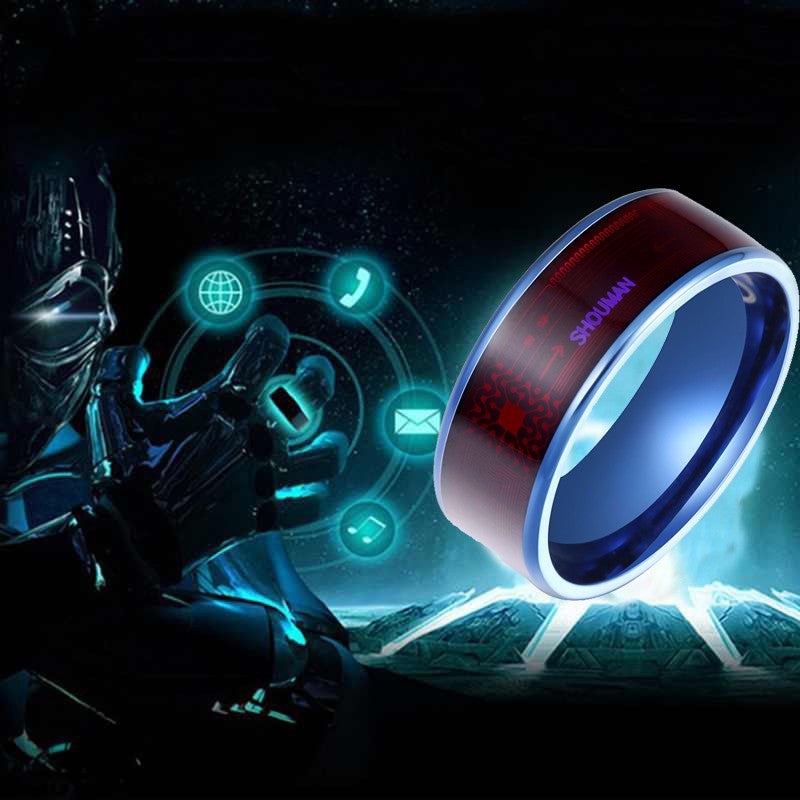 Anillo Inteligente NFC de Moda para Hombre, Anillo Digital para Teléfonos Androi