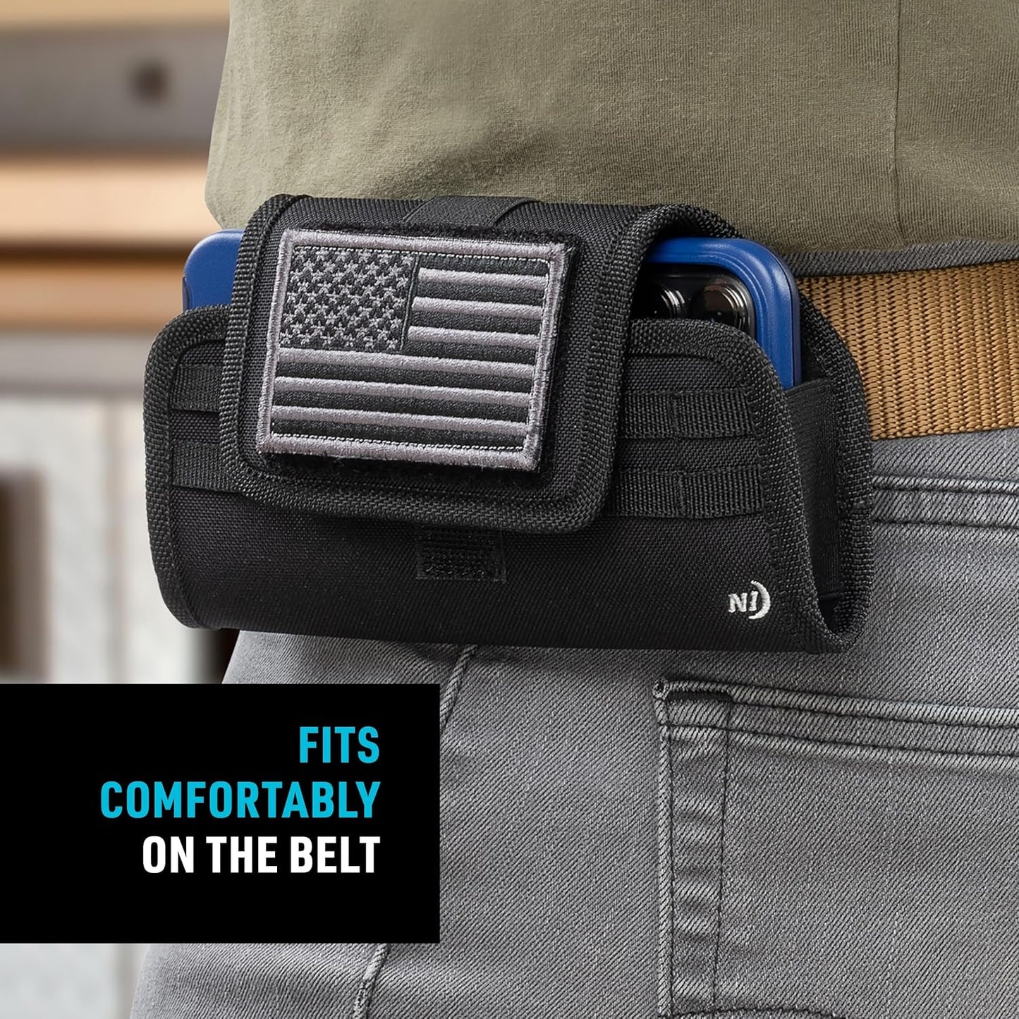 Nite Ize Clip Case Universal Phone Holster Talla XL USA