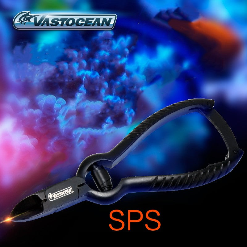 Vastaucean-Tijeras de acero inoxidable SPS para acuario, alicates rectos para pl