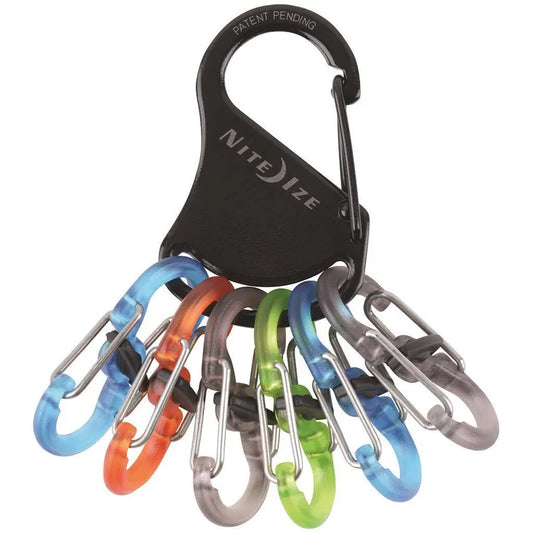 Niteize Llavero Mosqueton Keyrack Locker 6´s Biner Colors USA