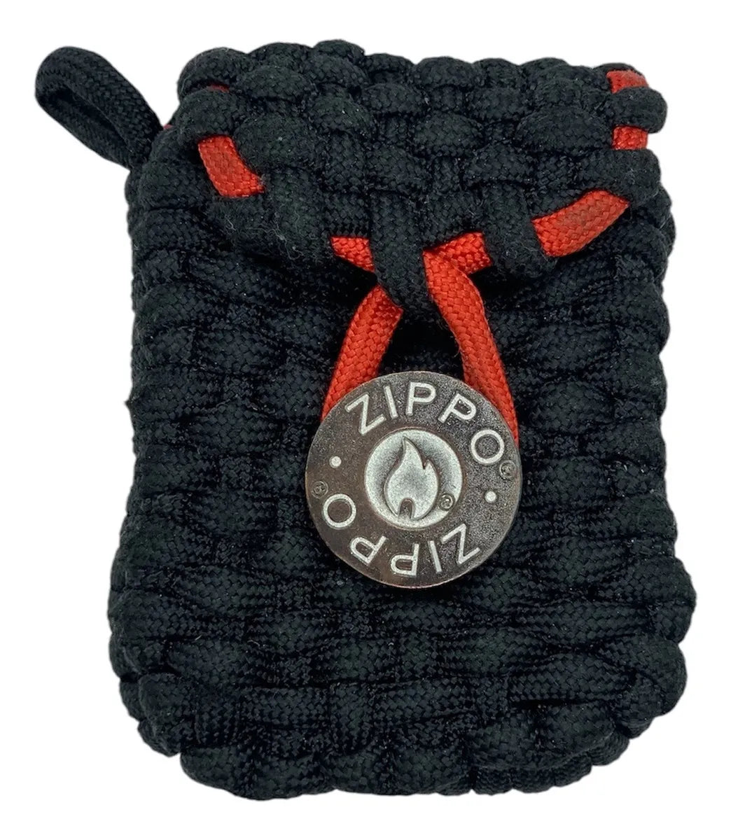 Funda Zippo Naylon Paracord Con Presilla Cinturon U S A