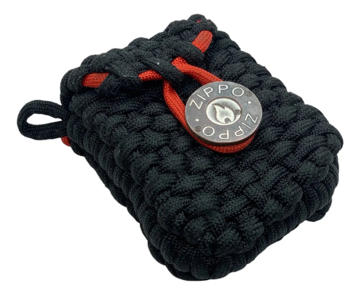Funda Zippo Naylon Paracord Con Presilla Cinturon U S A