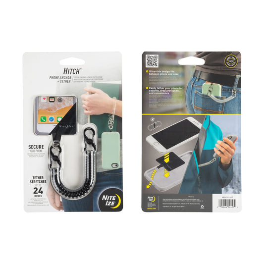 Nite Ize Ancla P/celular Hitch Con Extensión Resorte Negra USA