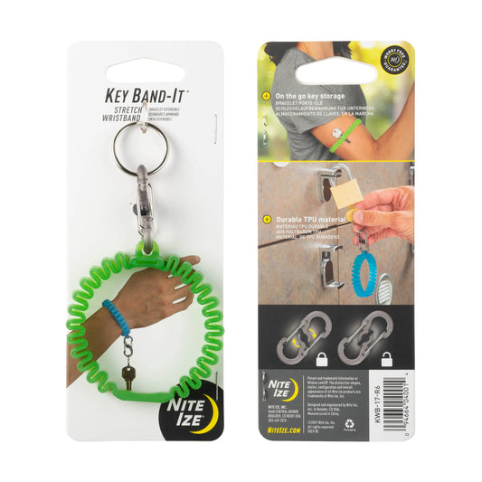 Nite Ize Key Band-it Stretch Wristband - S-biner Microlock USA