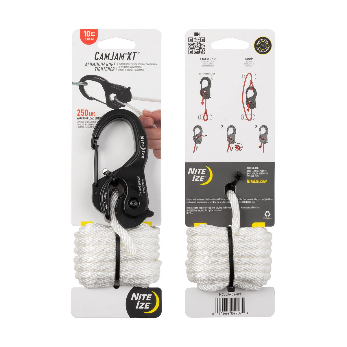 Tensor de cuerda de aluminio CamJam® XT™ NITE IZE