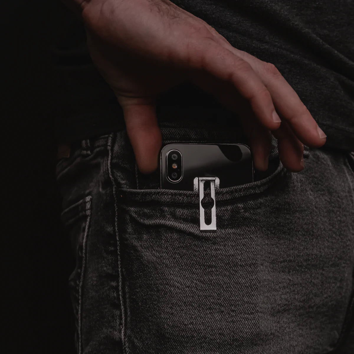 Keysmart Pocket Fuse Clip Bolsillo Autoadhesivo Smartphone