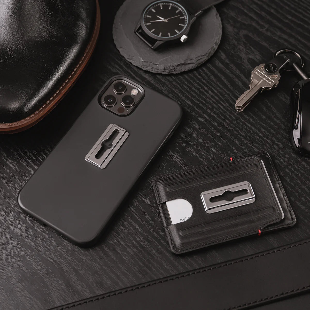 Keysmart Pocket Fuse Clip Bolsillo Autoadhesivo Smartphone