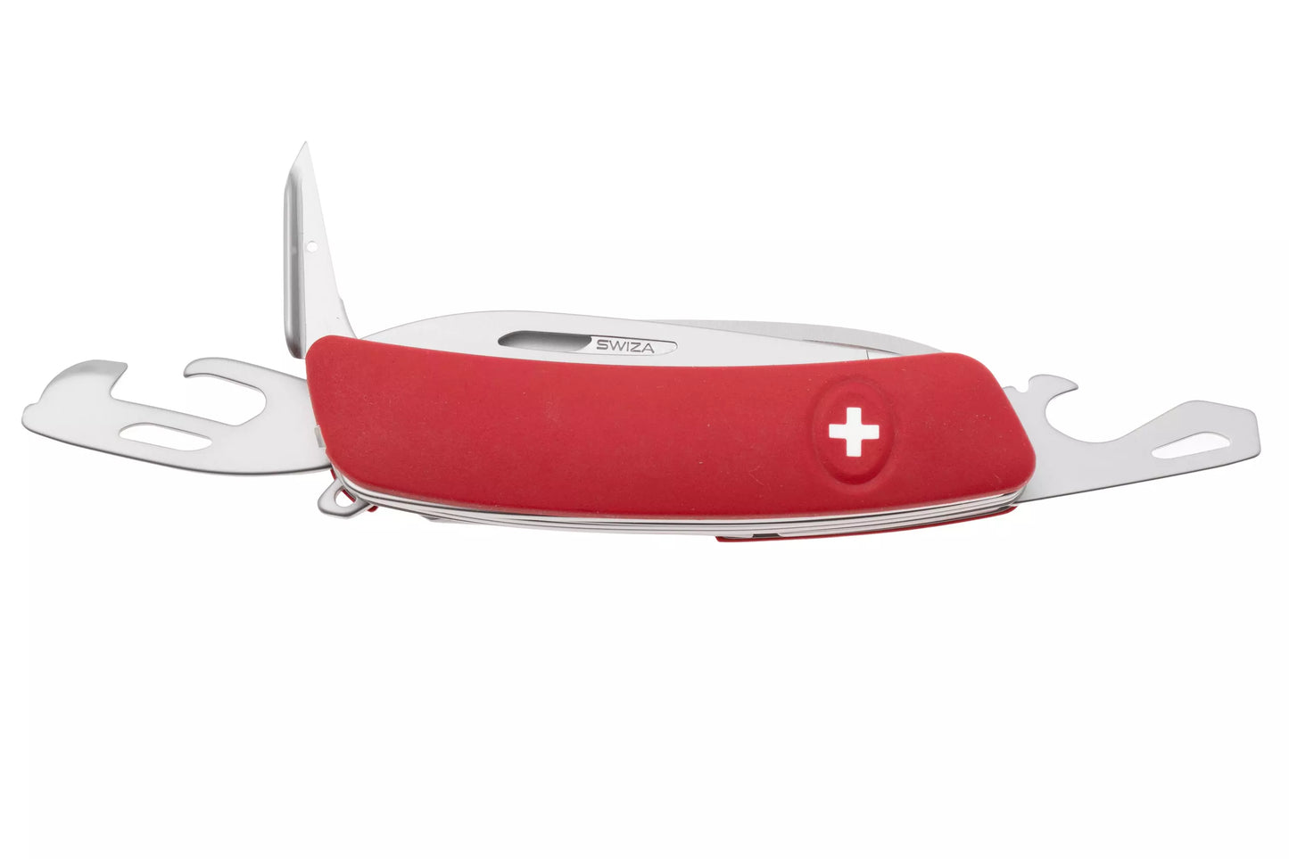 SWIZA All Matt D10 R, 14 - Funciones Rojo Oscuro Hecho en Suiza.