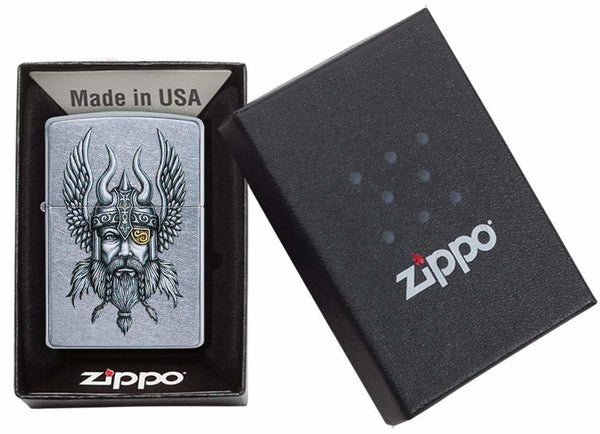 Zippo Encendedor Vikingo De Chispa 100% U S A