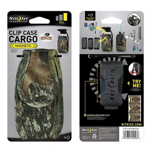 Nite Ize Funda Smartphone Clip Case Cargo Camo Bosque Cafe, USA.