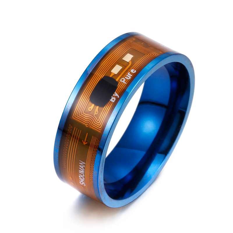 Anillo Inteligente NFC de Moda para Hombre, Anillo Digital para Teléfonos Androi