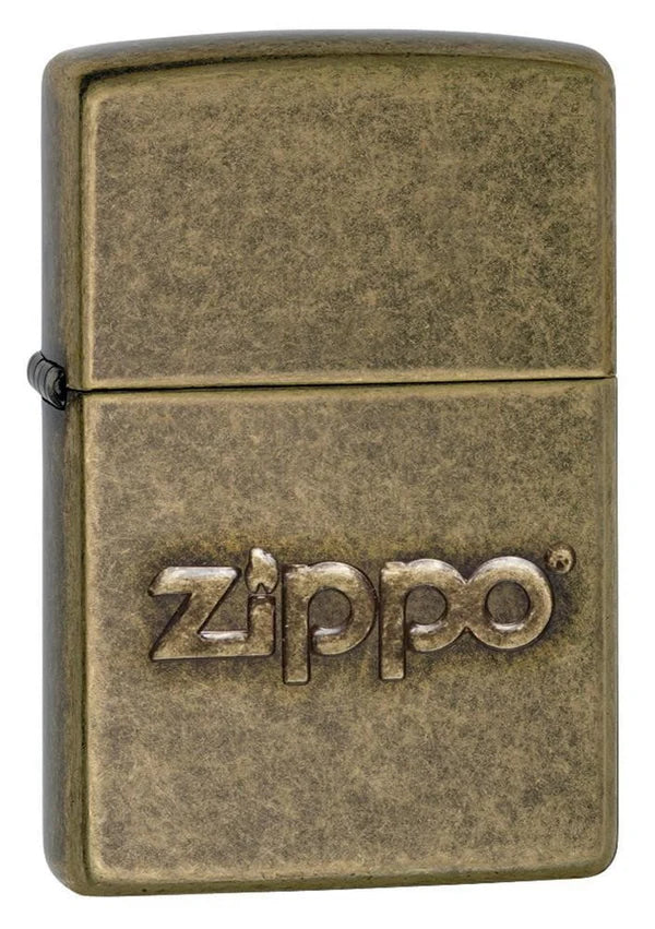 Zippo Bronze Antiguo Logotipo Estampado Relieve 100% U S A