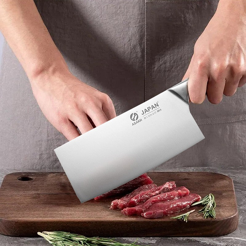 Juego de cuchillos de cocina de acero inoxidable, cuchillo para cortar carne, pe