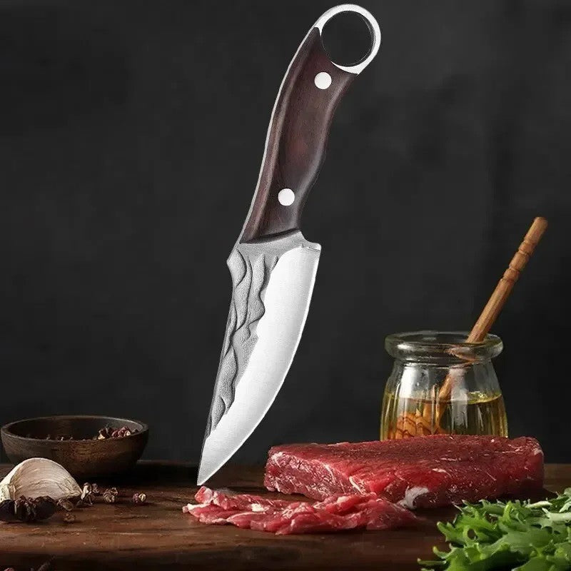 Cuchillo de deshuesado afilado de 8,3 pulgadas, cuchillo de cocina multiusos de
