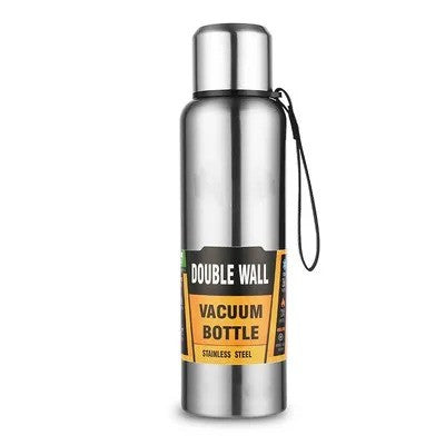 Termo de acero inoxidable de 500/1000/1500ml, termo de vacío de gran capacidad,