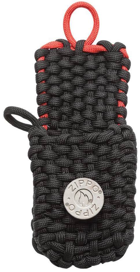 Funda Zippo Naylon Paracord Con Presilla Cinturon U S A