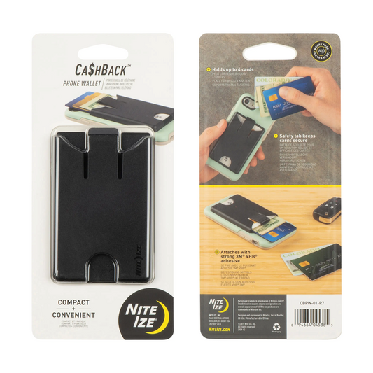 Nite Ize Billetera Ca$h Back Para Uso Atras del Smartphone