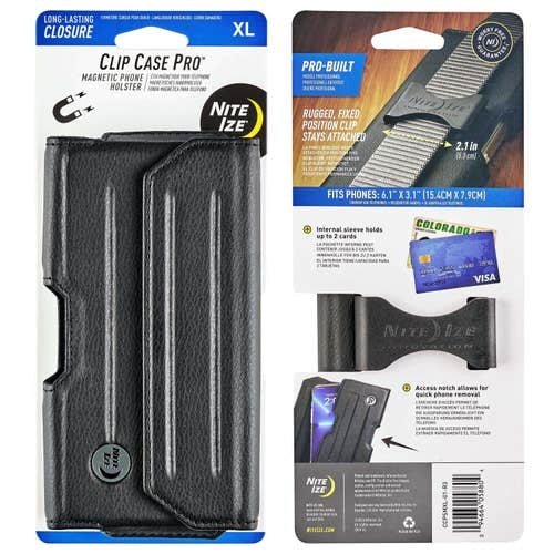 Funda magnética para teléfono Clip Case Pro™ XL