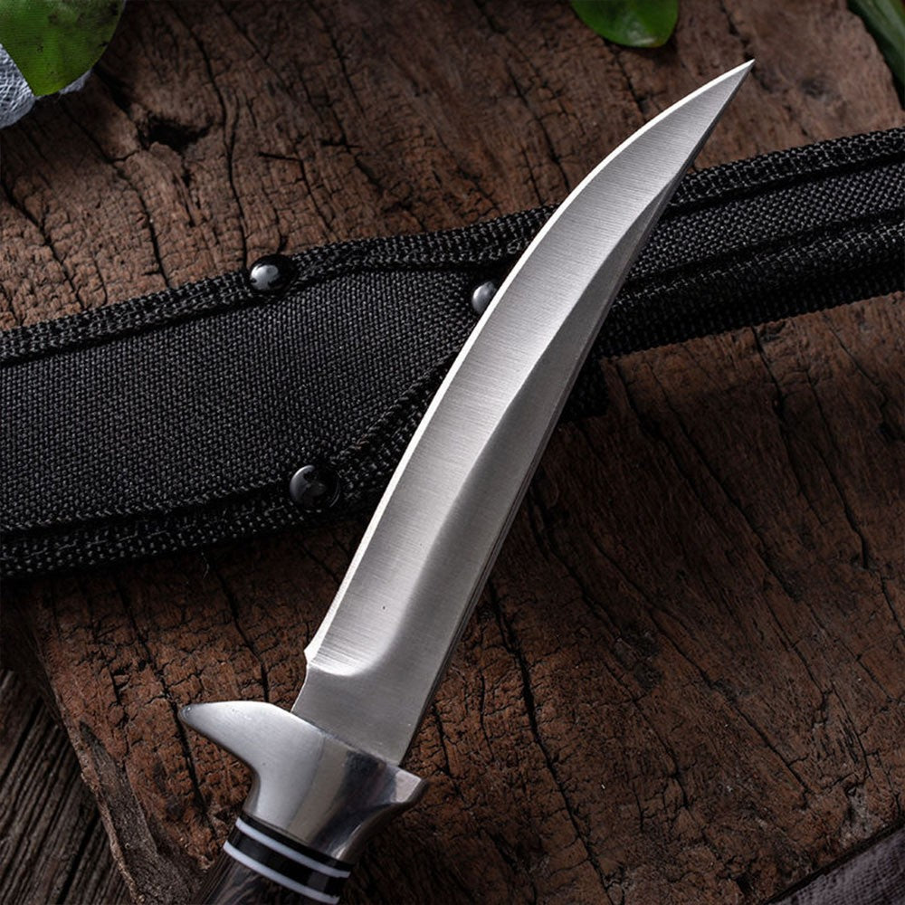 Cuchillo Sashime, cuchillo para filetear pescado, mango de madera, cuchillos de