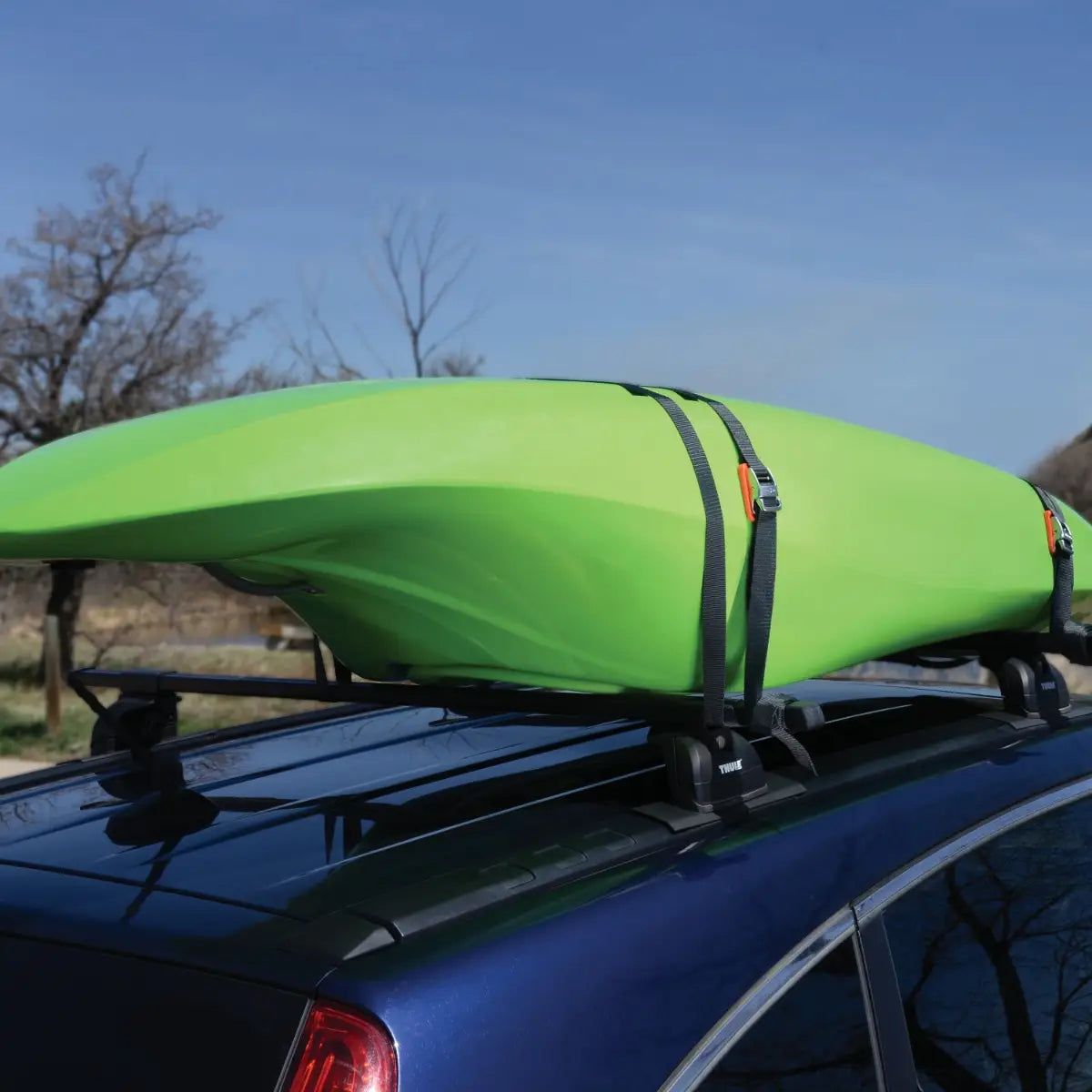 Nite Ize Pack 2 Cam Jam® Tie Down Straps 6ft 700lb USA.