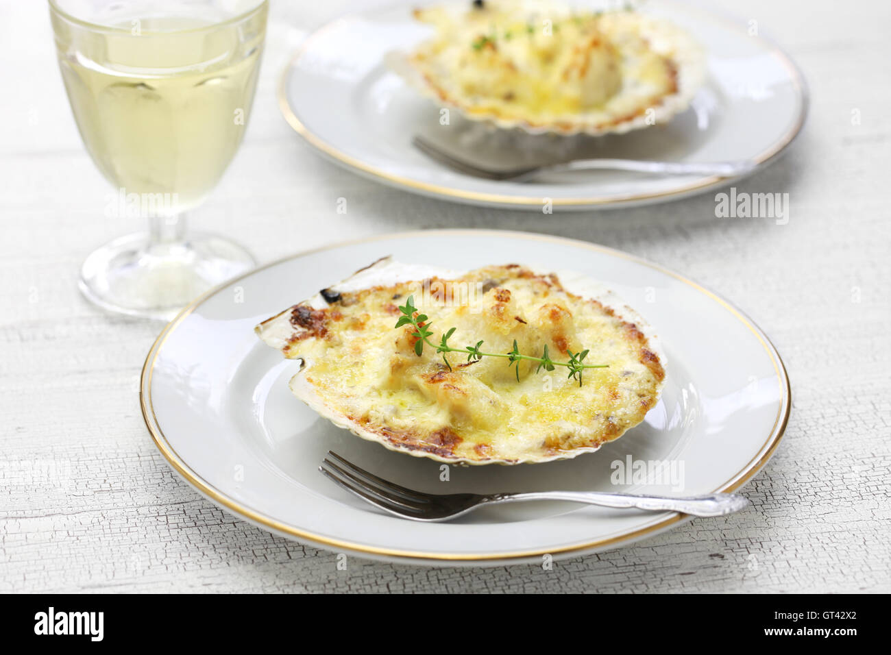 Pack 6 Conchas St. Jacques Para Cocinar Hornear O Bricolaje