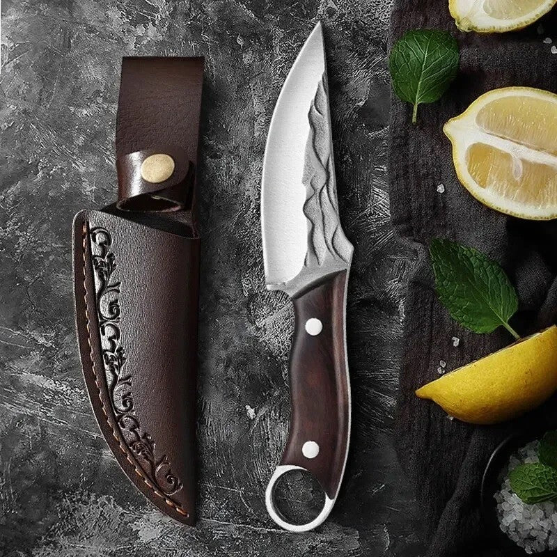 Cuchillo de deshuesado afilado de 8,3 pulgadas, cuchillo de cocina multiusos de