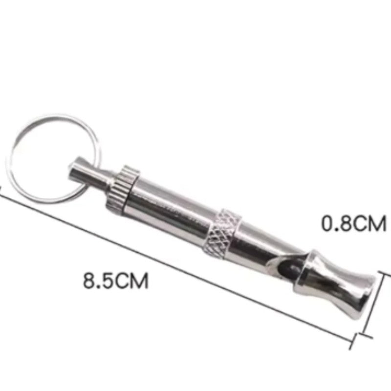 Silbato de acero inoxidable para perros, para detener los ladridos, control de l
