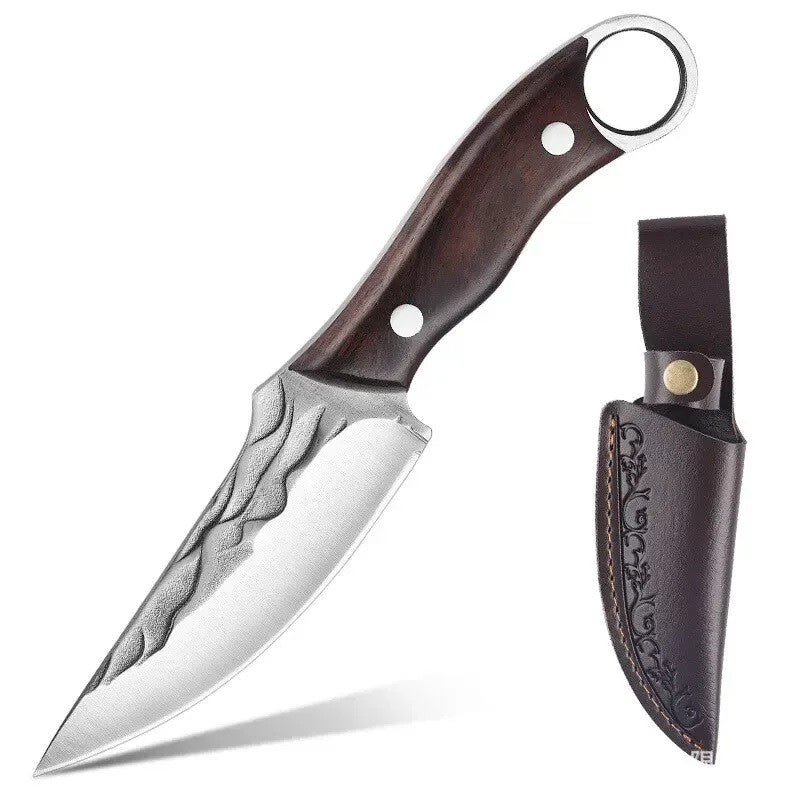 Cuchillo de deshuesado afilado de 8,3 pulgadas, cuchillo de cocina multiusos de