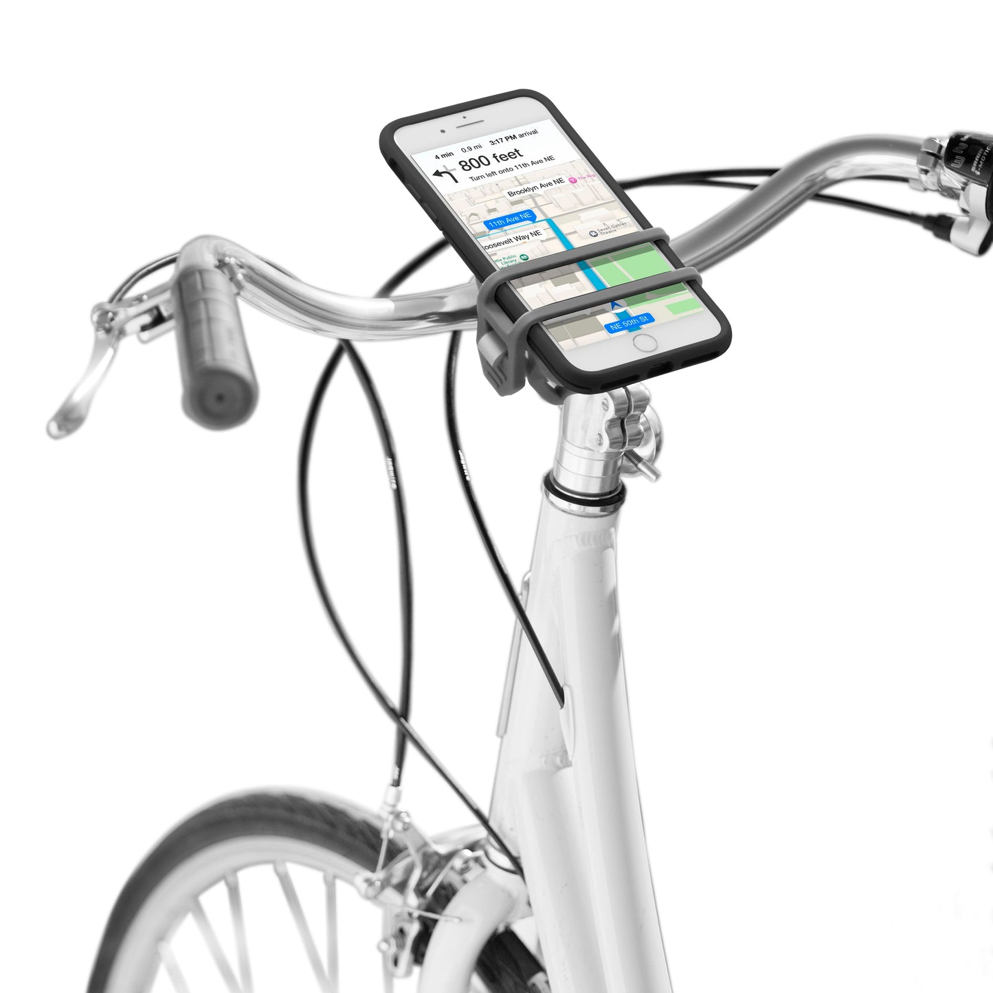Soporte Smartphone Para Bicicleta Nite Ize Handleband Gris 100% U S A
