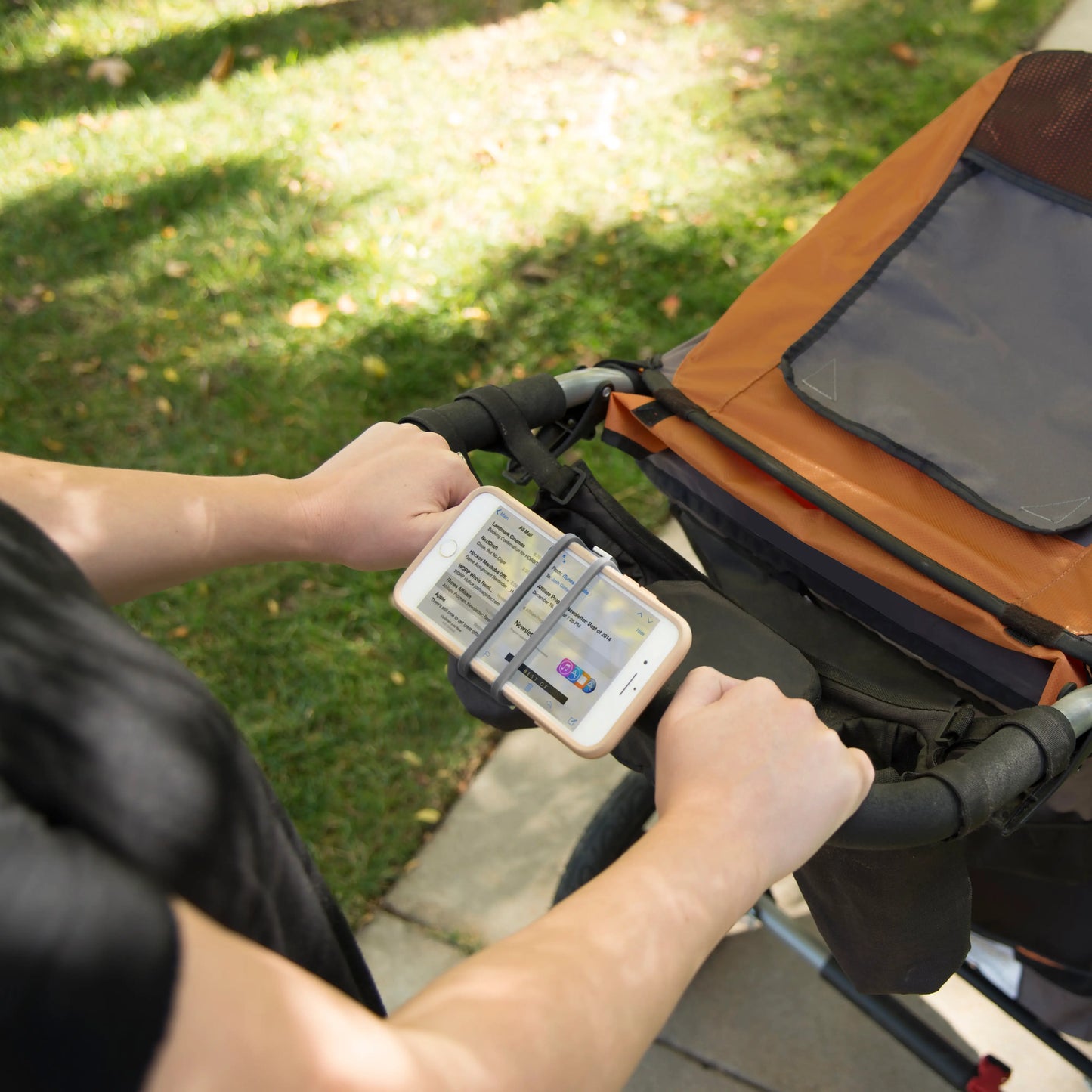 Soporte Smartphone Para Bicicleta Nite Ize Handleband Gris 100% U S A