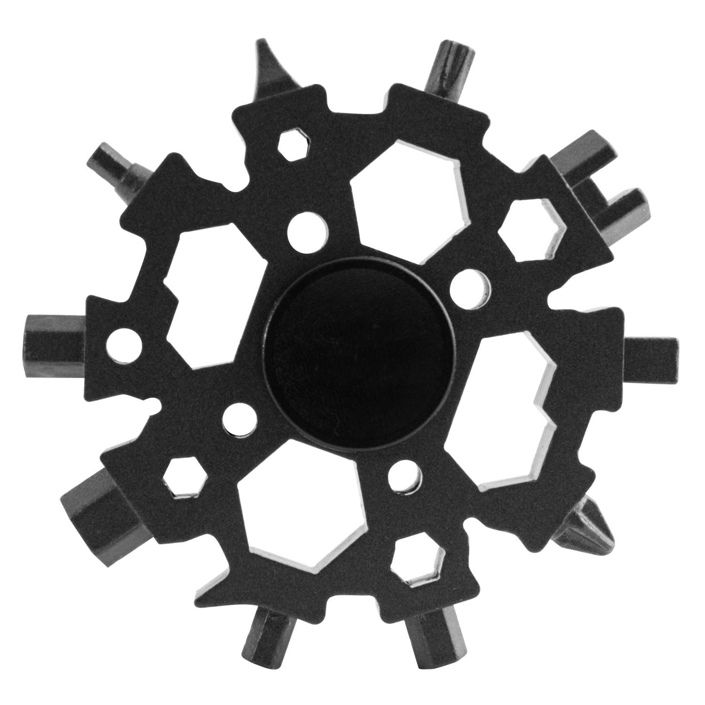 WALLIS Multiherramienta Universal Portátil, 22 Usos, Acero Inoxidable Negro.