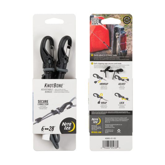 Nite Ize Knot Bone 5 Adjustable Bungee Cuerda Elastica Ajustable USA