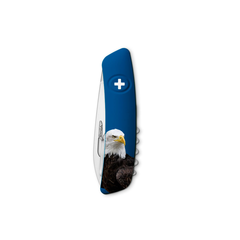 Swiza Wild Life Eagle Tt03 Bald 11-funciones Azul Hecho en Suiza.