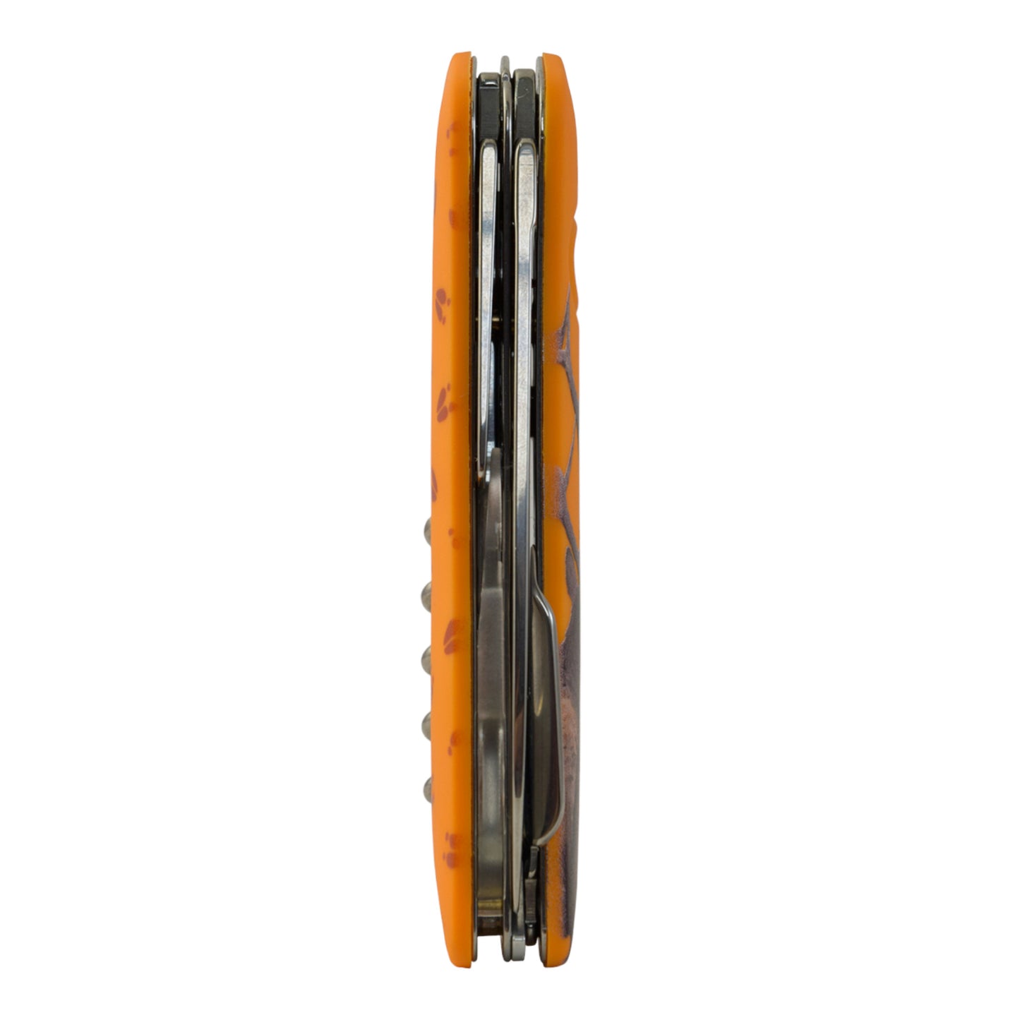 SWIZA BULL ELK TT03, 11 - Fuciones Naranja. Hecho en Suiza.