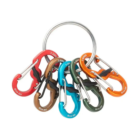 NITE IZE KeyRing Locker® 5 S-Biner® Aluminum USA