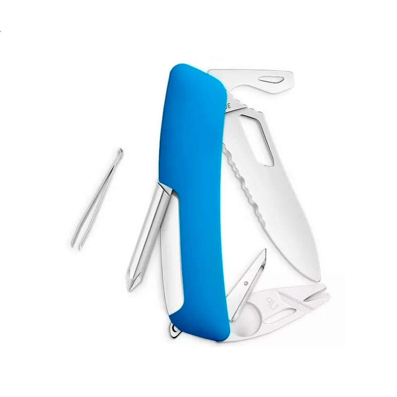 SWIZA Single Hand SH04 TR- TT, 12 - Funciones. Azul Hecho en Suiza.
