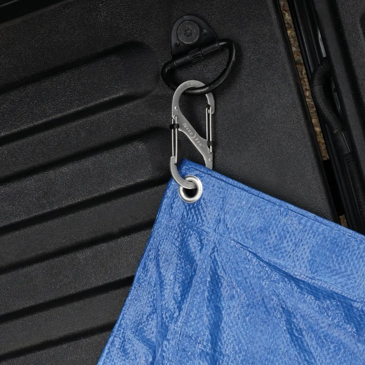 Nite Ize S-biner® Slidelock® De Acero Inoxidable PLATA #3. U S A