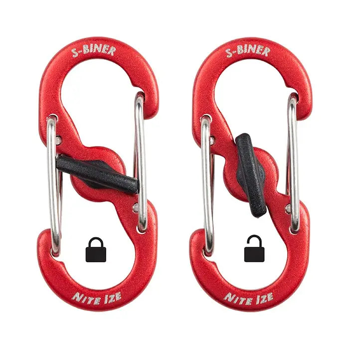 Nite Ize Bigfoot Locker® Keyrack Aluminum Blue, 5 S-Biner Color Azul