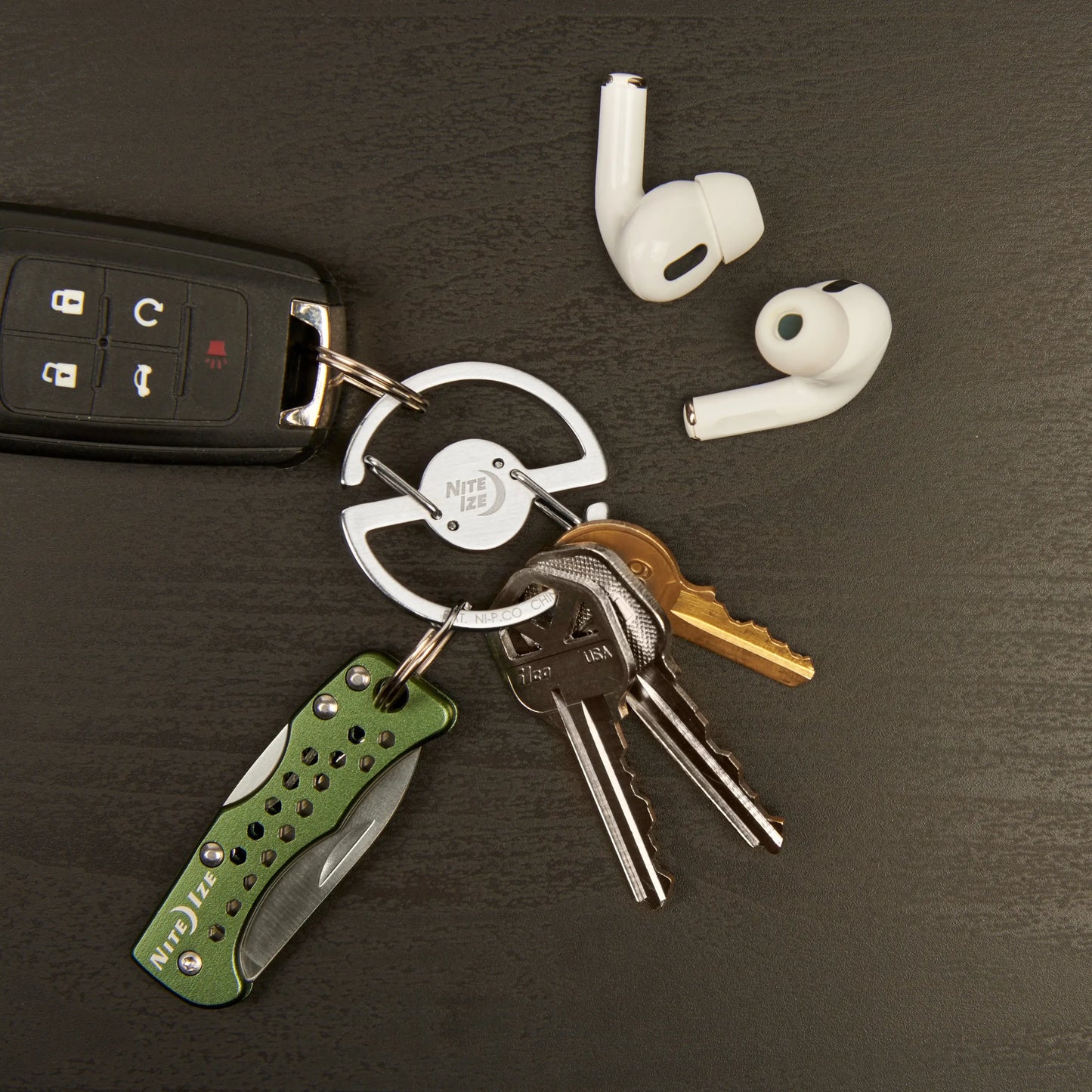 Nite Ize Medallion Key Carabiner Stainless Steel USA