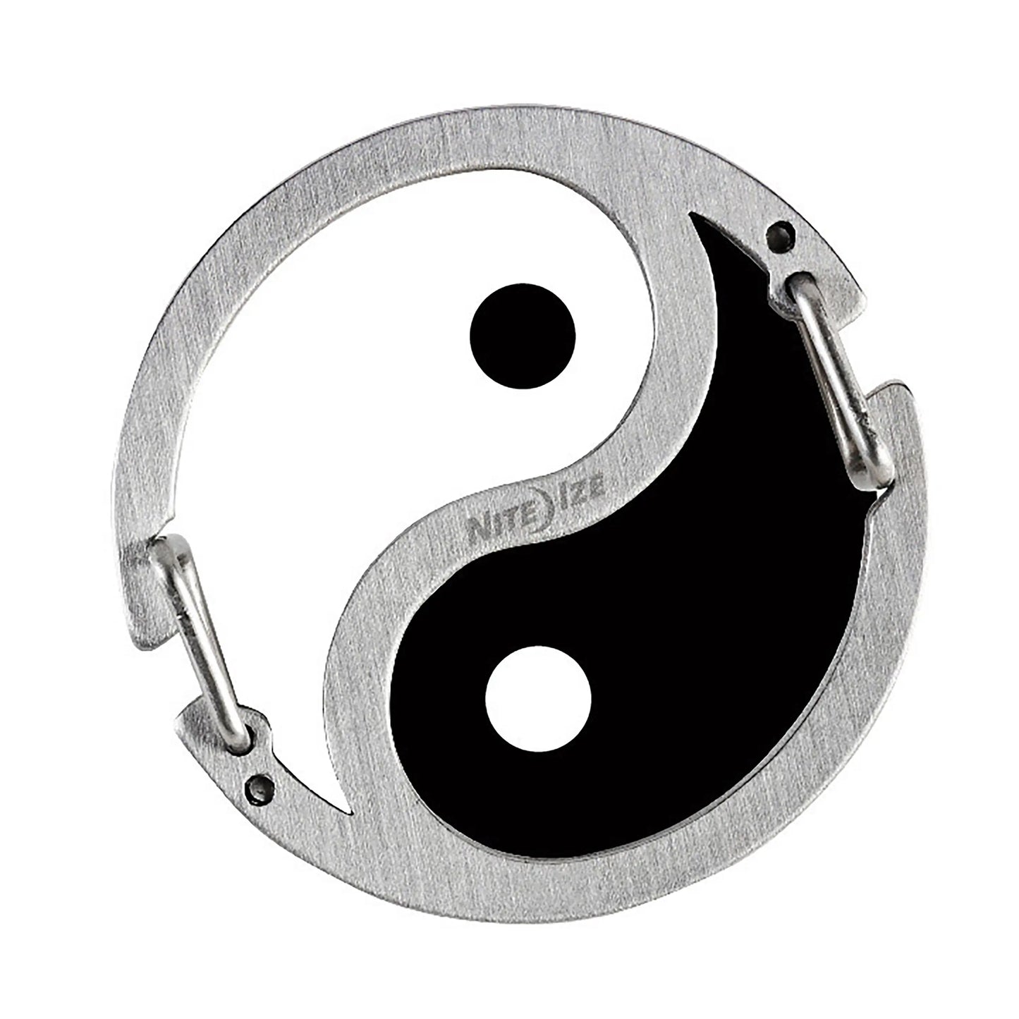 Nite Ize Medallion Yinyang Key Carabiner Stainless Steel USA