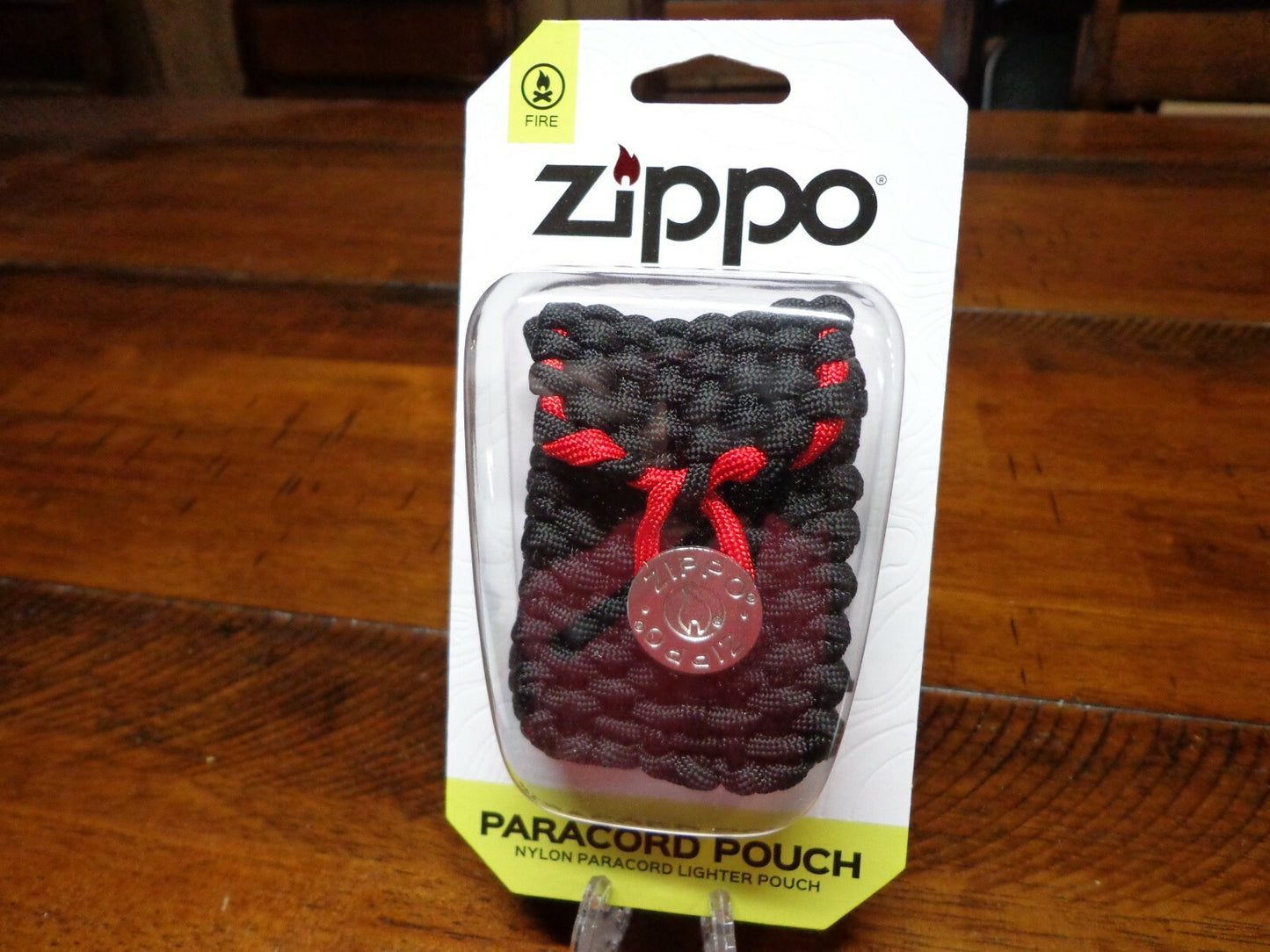 Funda Zippo Naylon Paracord Con Presilla Cinturon U S A