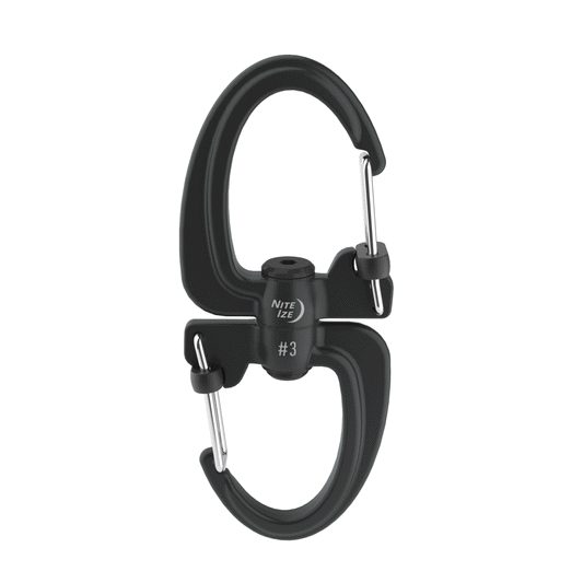 Nite Ize S-biner 360 Slidelock Dual Carabiner Stainlees #2, USA.