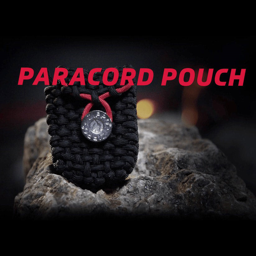 Funda Zippo Naylon Paracord Con Presilla Cinturon U S A